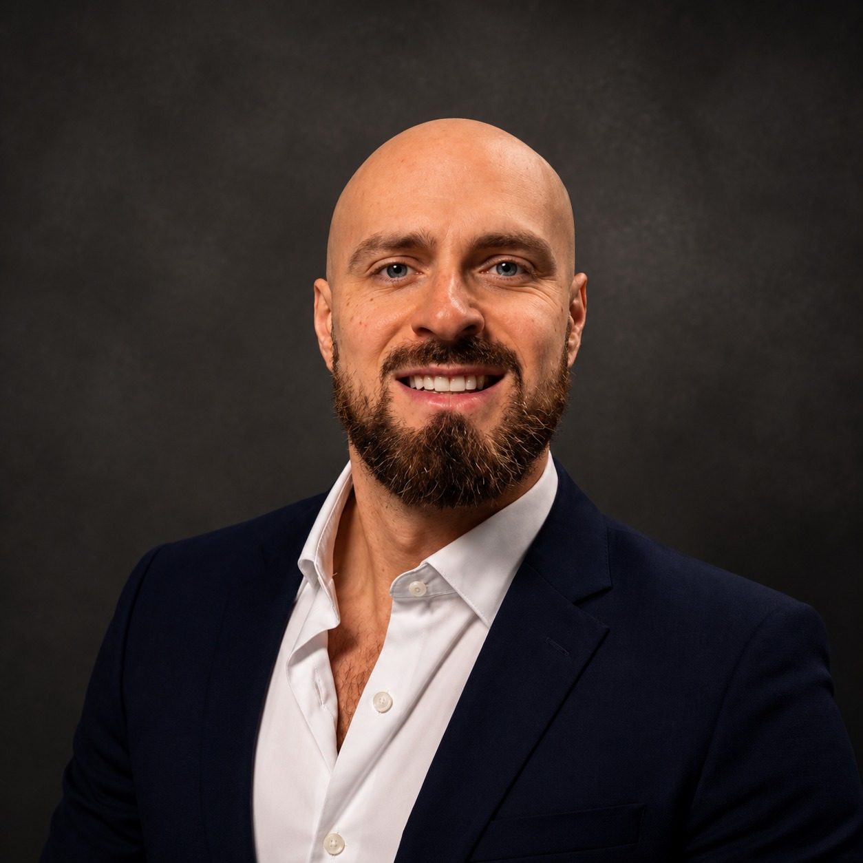 Thomas Marmet, coach de performance pour dirigeants, portrait en studio